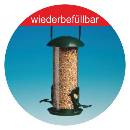 Premium Futterautomat mit Wildvogelmischung